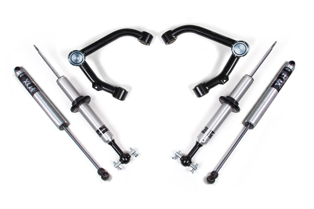 BDS 2 Inch Leveling Kit, FOX 2.0 Snap Ring Strut, Chevy Silverado or GMC Sierra 1500 (2007-2013) 4WD