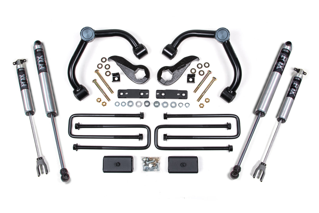 BDS 3 Inch Lift Kit, FOX Performance Elite, Chevy Silverado or GMC Sierra 2500HD/3500HD (2020-2025)