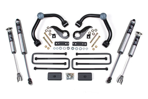 BDS 3" Suspension Lift Kit w/ overloads - Fox 2.5 Performance Series, Chevrolet Silverado/GMC Sierra 2500/3500 HD (2020-2024)