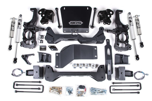 BDS 5 Inch Lift Kit, FOX 2.5 HTO Performance Series, Chevy Silverado or GMC Sierra 2500HD/3500HD (2020-2025) 4WD