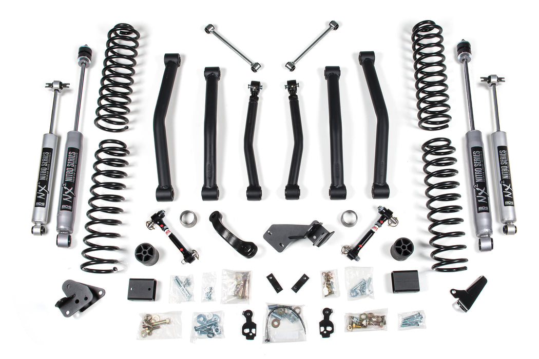 BDS 4.5" Lift Kit, Jeep Wrangler JK (2012-2018) 4-Door