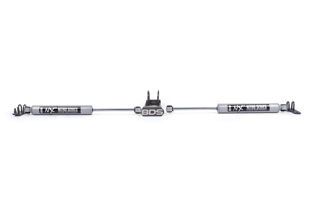 Dual Steering Stabilizer Kit w/ NX2 Shocks | Jeep Wrangler TJ (97-06), Cherokee XJ (84-01), Grand Cherokee ZJ (93-98)
