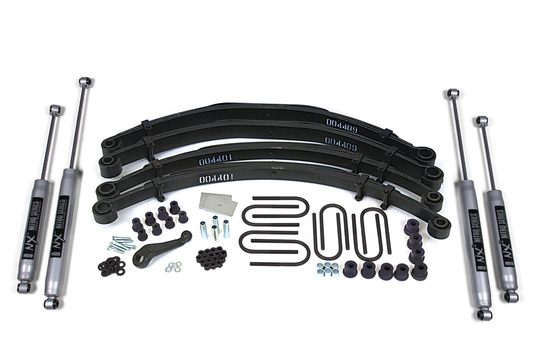 BDS 4 Inch Lift Kit, Jeep CJ5/CJ7 (1982-1986)