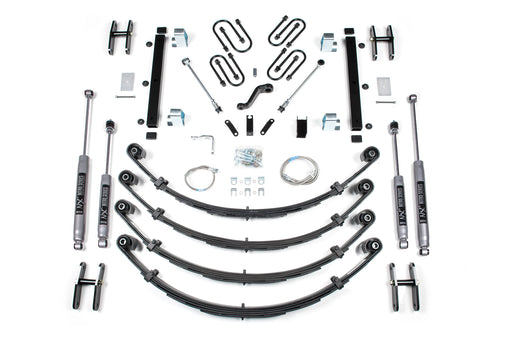 BDS 4.5 Inch Lift Kit, Jeep Wrangler YJ (1987-1995)