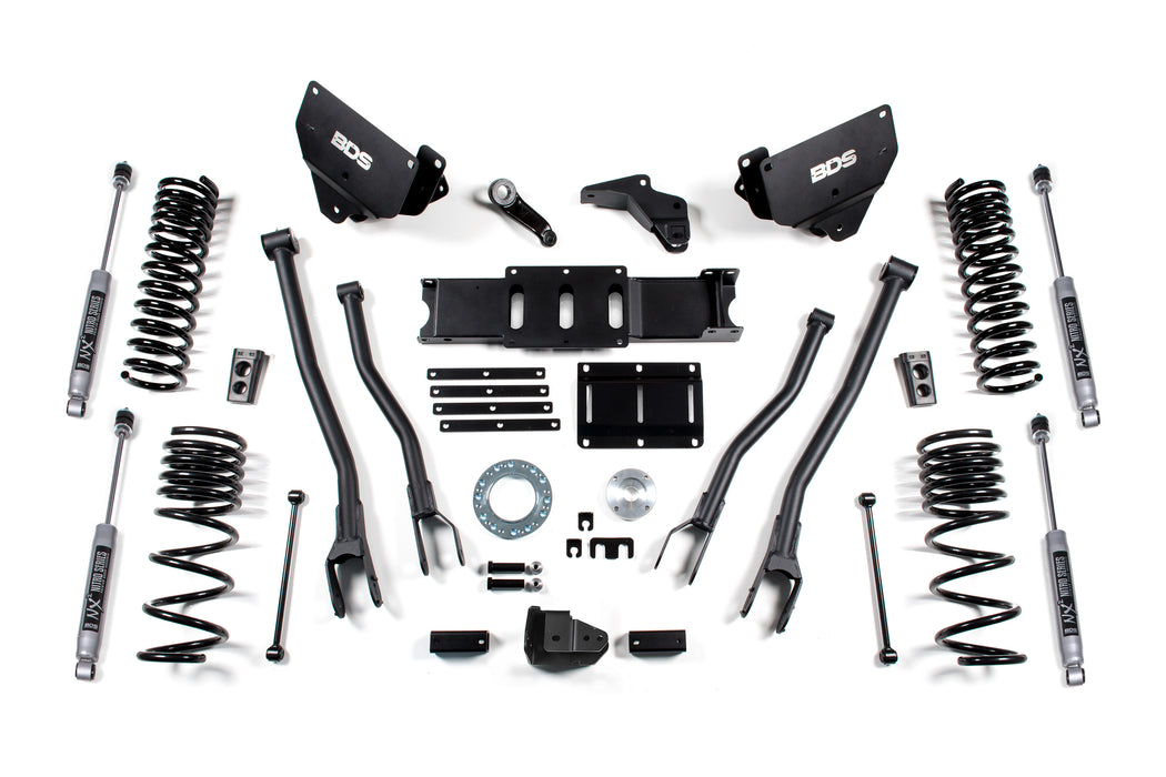 BDS 6 Inch Lift Kit w/ 4-Link, Ram 2500 (2014-2018) 4WD Diesel