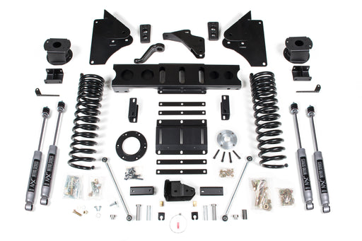 BDS 5.5 Inch Lift Kit w/ 4-Link, Ram 2500 w/ Rear Air Ride (2014-2018) 4WD Gas
