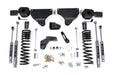 BDS 4 Inch Lift Kit, Ram 2500 w/ Rear Air Ride (2014-2018) 4WD Diesel