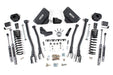 BDS 4 Inch Lift Kit w/ 4-Link, Ram 2500 w/ Rear Air Ride (2014-2018) 4WD Gas
