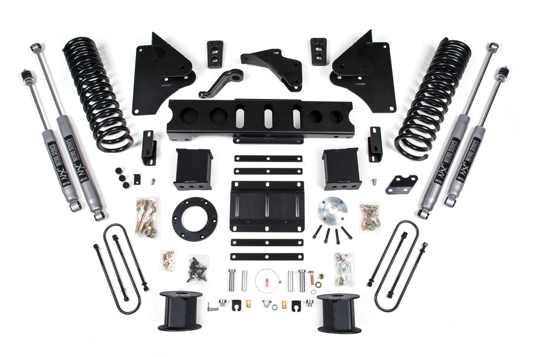BDS 5.5 Inch Lift Kit, Ram 3500 w/ Rear Air Ride (2013-2018) 4WD Gas