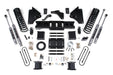 BDS 5.5 Inch Lift Kit, Ram 3500 w/ Rear Air Ride (2013-2018) 4WD Gas