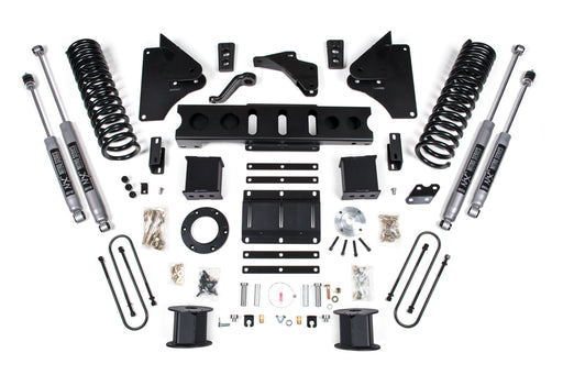 BDS 5.5 Inch Lift Kit, Ram 3500 w/ Rear Air Ride (2013-2018) 4WD Gas