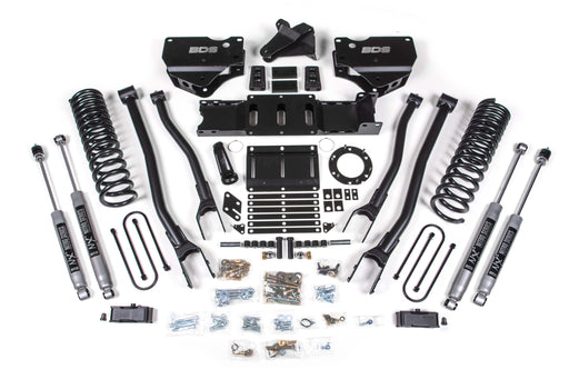 BDS 4 Inch Lift Kit w/ 4-Link, Ram 3500 (2019-2023) 4WD Gas