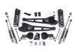 BDS 4 Inch Lift Kit w/ Radius Arm, Ram 2500 w/ Rear Air Ride (2014-2018) 4WD Gas