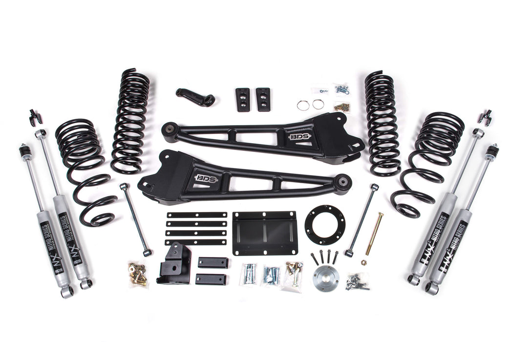 BDS 6 Inch Lift Kit w/ Radius Arm, Ram 2500 (2014-2018) 4WD Diesel