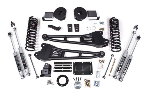 BDS 6 Inch Lift Kit w/ Radius Arm, Ram 2500 w/ Rear Air Ride (2014-2018) 4WD Diesel