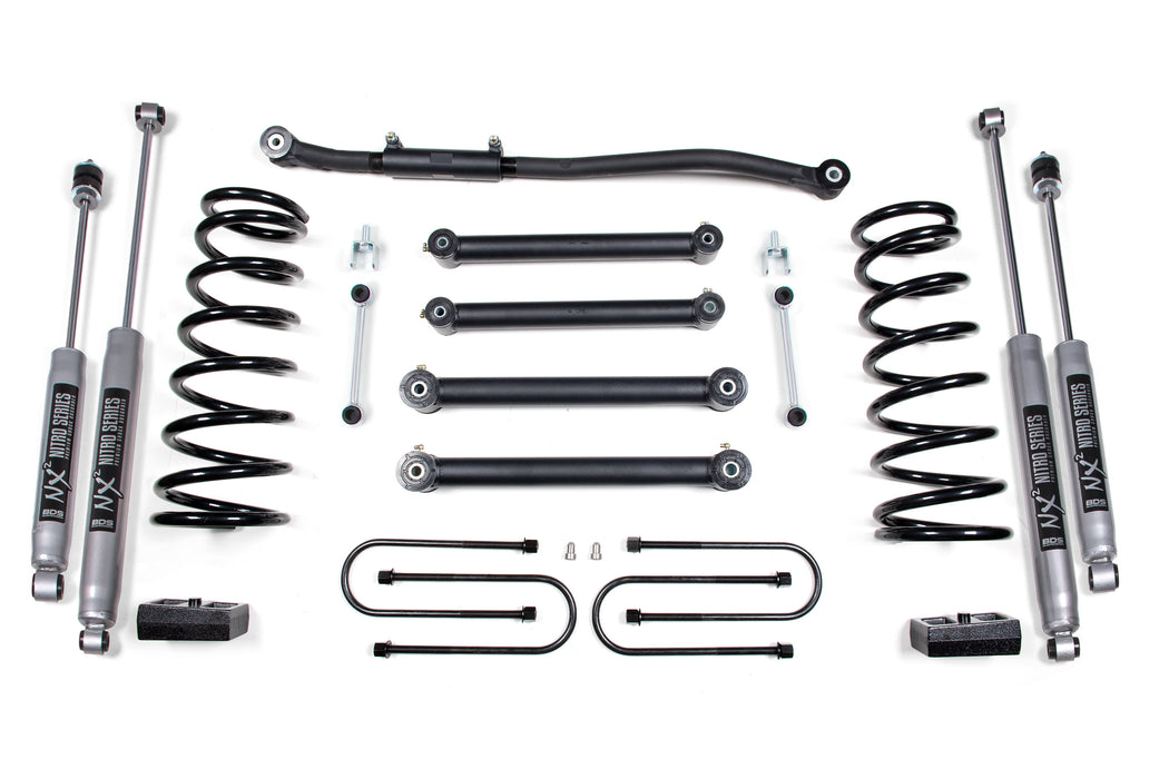 BDS 3 Inch Lift Kit, Dodge Ram 2500 (2003-2013) & 3500 (2003-2012) 4WD Gas
