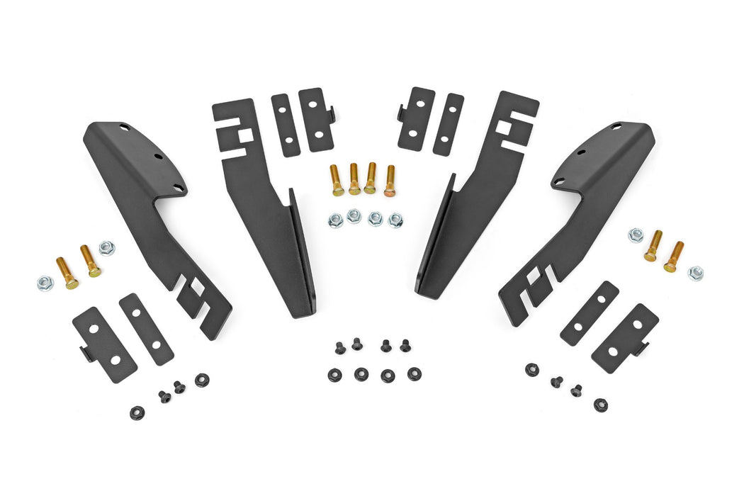 Rough Country Bed Rack T-Rail Mount - Universal | Multiple Makes &amp; Models (Chevy/Dodge/Ford/GMC/Ram)