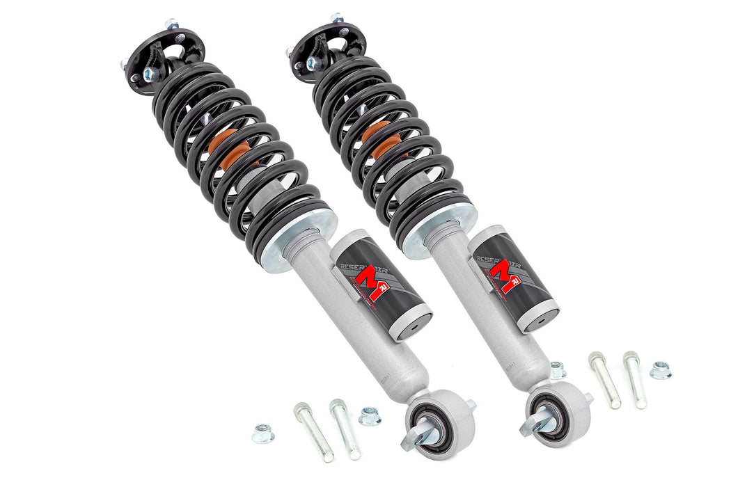 Rough Country M1R Reservoir Loaded Struts - Adjustable Height - Front - 2 Inch | Ford Bronco (21-25)