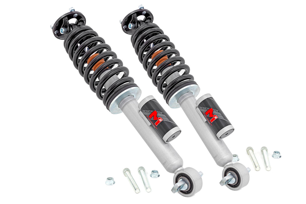 Rough Country M1R Reservoir Loaded Struts - Adjustable Height - Front - 5 Inch | Ford Bronco (21-25)