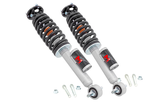 Rough Country M1R Reservoir Loaded Struts, Adjustable Height, Front, 5 Inch, Ford Bronco (2021-2025)