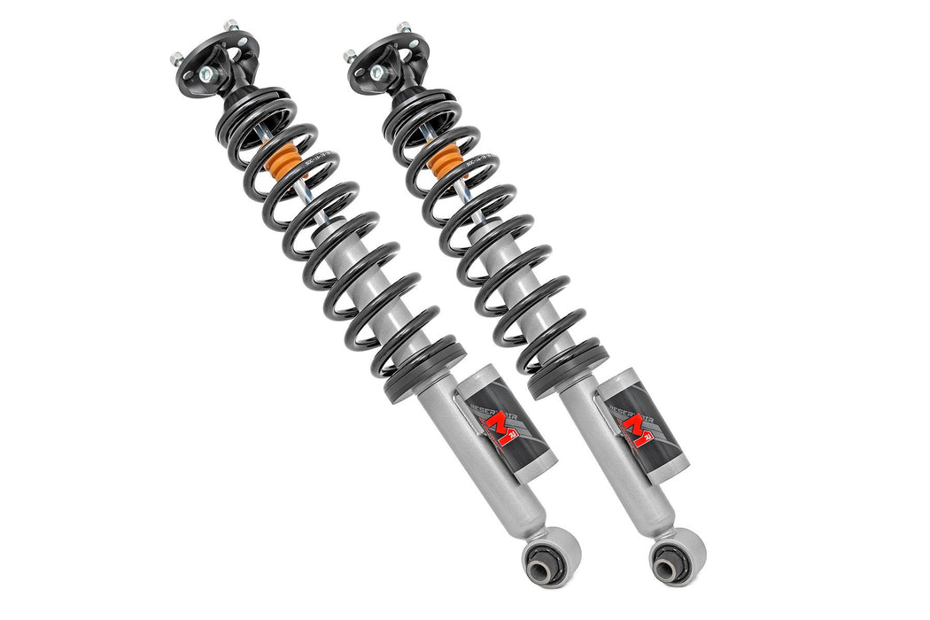 Rough Country M1R Reservoir Loaded Struts, Adjustable Height, Rear, 5 Inch, Ford Bronco (2021-2025)