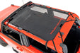 Rough Country Mesh Bikini Top Plus, Black, Ford Bronco 4WD (2021-2024)