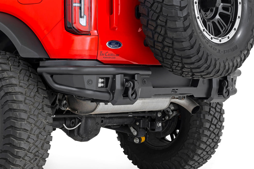 Rough Country Rear Bumper - Tubular | Ford Bronco 4WD (2021-2025)