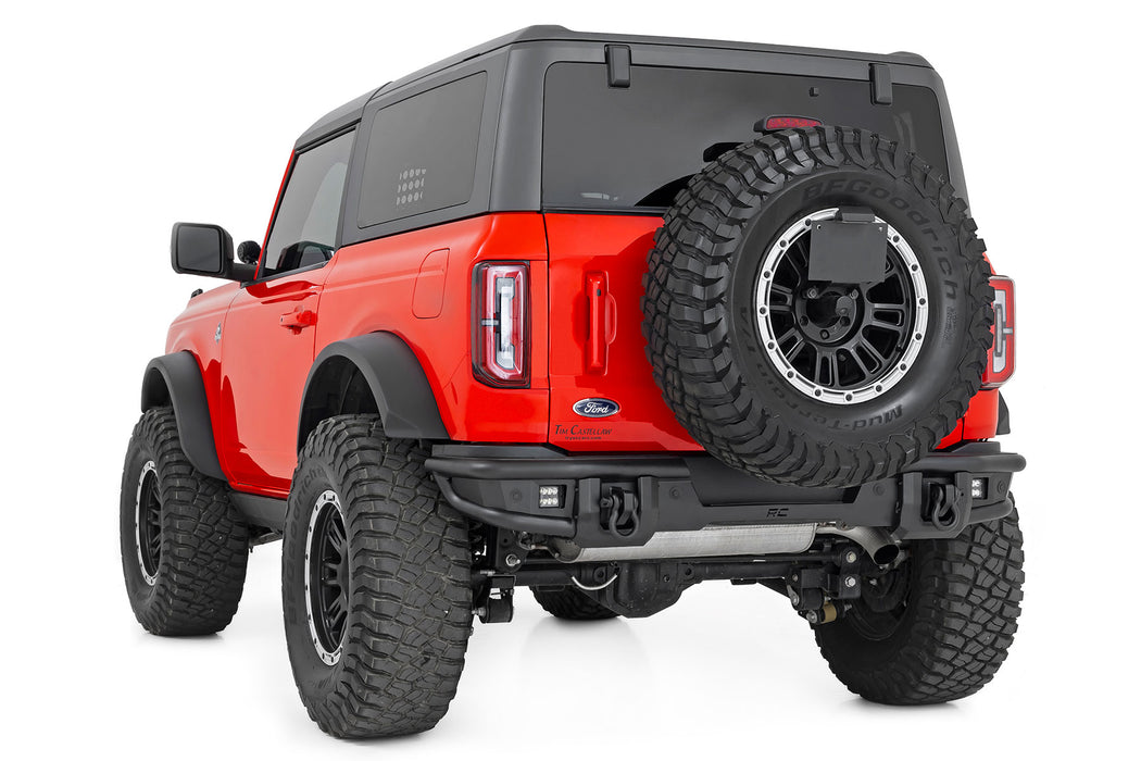 Rough Country Rear Bumper - Tubular | Ford Bronco 4WD (2021-2025)