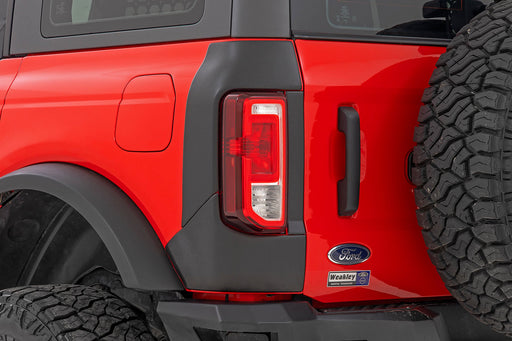 Rough Country Trail Cladding, Rear Corners, Ford Bronco 4WD (2021-2025)