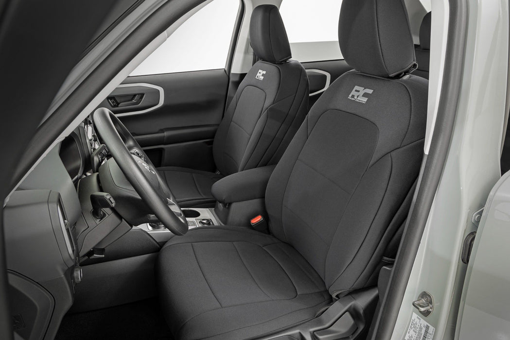 Rough Country Seat Covers, Ford Bronco Sport (2021-2025)