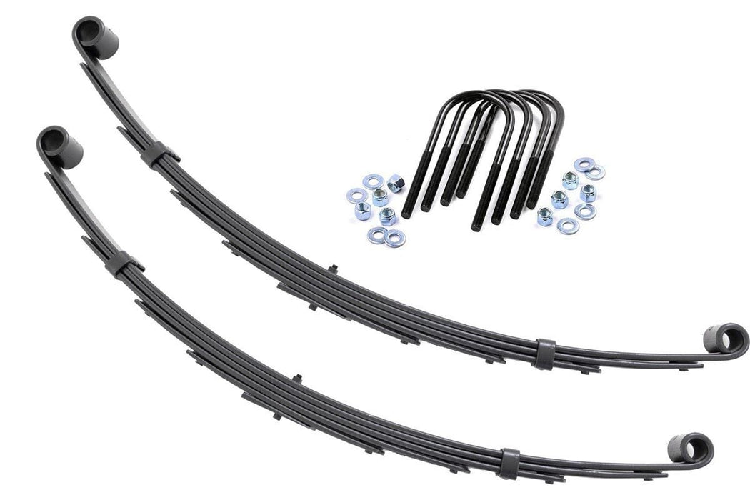 Front Leaf Springs - 6 inch Lift - Pair - Chevy/GMC C10/K10 C15/K15 Truck/Jimmy (73-91)