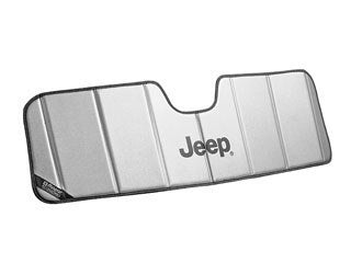Foldable Windshield Sunshade with Jeep Logo
