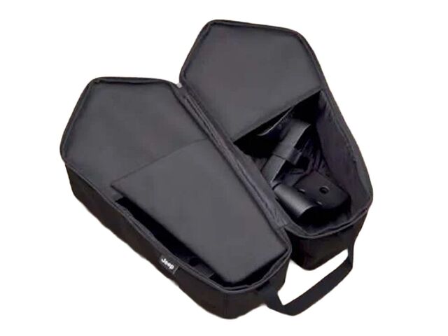 Doors-Off Mirror Storage Bag, Black Fabric