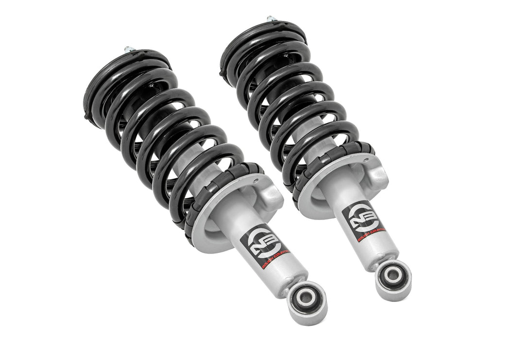 Rough Country Loaded Strut Pair, 3 Inch, Nissan Titan 4WD (2004-2015)