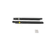 Door Sill Guards, Set of 2, Black Plastic, Jeep Logo