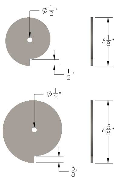 COIL  SPRING TOP HOLDER DIMENSION