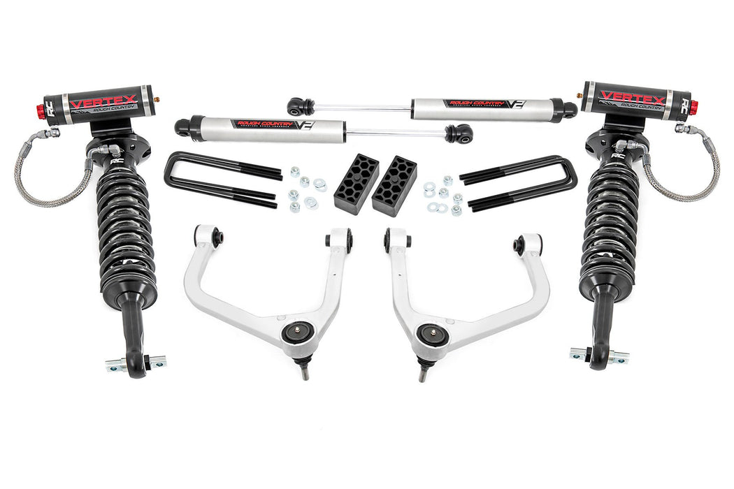 Rough Country 3.5 Inch Lift Kit - Vertex/V2 | Chevy Silverado 1500 2WD/4WD (2019-2024 &amp; Classic)