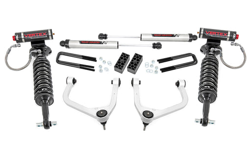 Rough Country 3.5 Inch Lift Kit, Vertex/V2, Chevy Silverado 1500 2WD/4WD (2019-2024 & Classic)