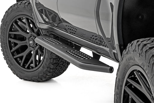 Rough Country OV2 Running Boards, Side Step Bars, Crew Cab, Chevy/GMC 1500/2500HD (2019-2025 & Classic)