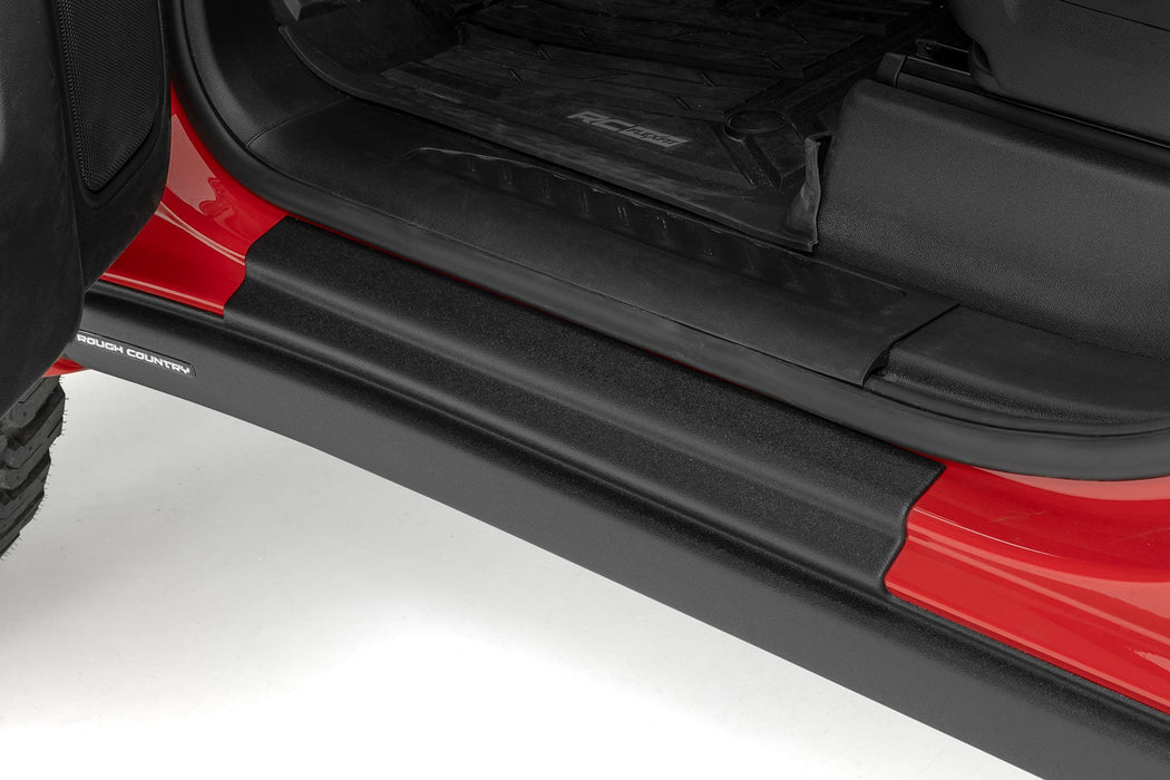 Rough Country Trail Cladding - Rocker Sill Plates | Chevy Silverado 1500 2WD/4WD (19-25)