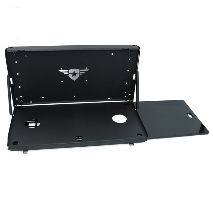 Combat Off Road Chow Hall Tailgate Table with Cutting Board | Jeep Wrangler JK/JL (07-26) | P/N 99-1041