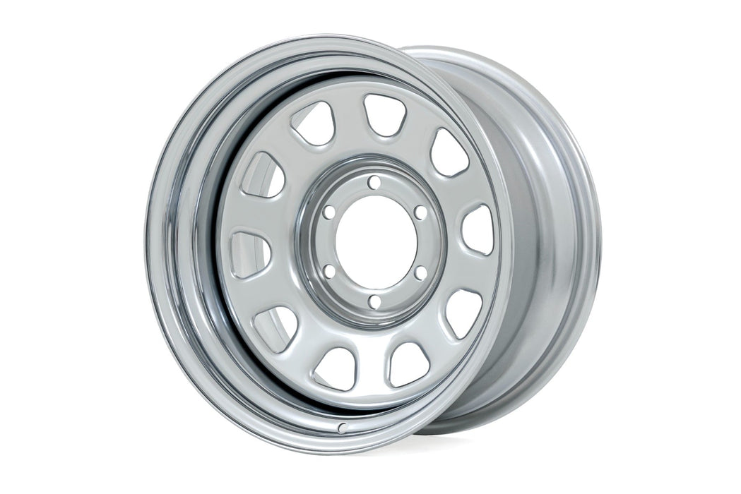 Rough Country Steel Wheel/Chrome/16x8/6x5.5/4.25 Bore/-12