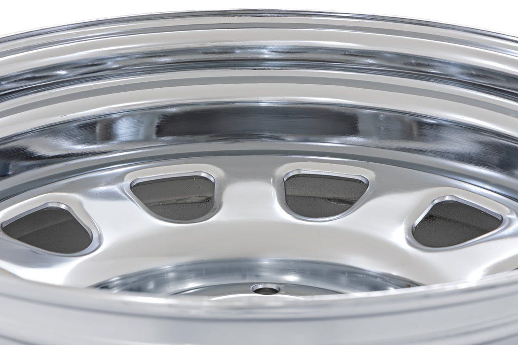Rough Country Steel Wheel/Chrome/15x8/5x5.5/4.25 Bore/-19mm