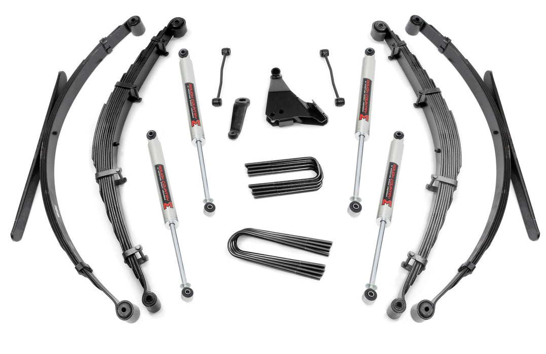Rough Country 6 Inch Lift Kit, Rear Springs, M1, Ford F-250/F-350 Super Duty 4WD (1999)