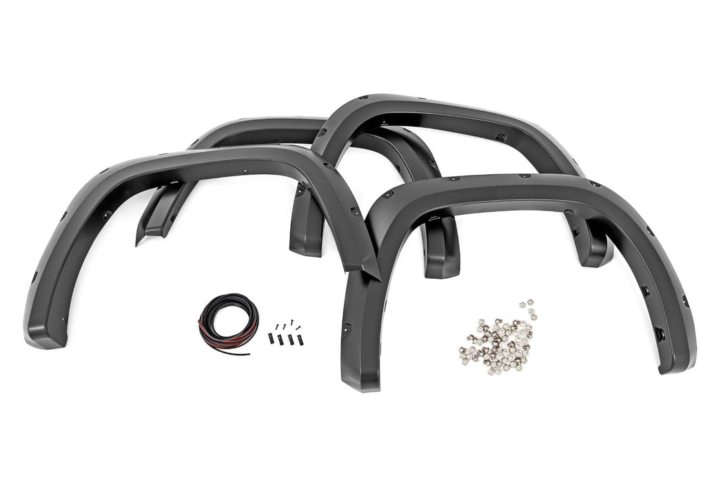 Rough Country Pocket Fender Flares - 4Z2 Mudbath | Toyota Tundra 2WD/4WD (2022-2026)