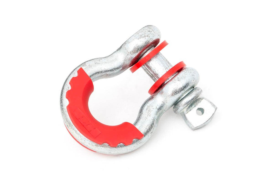 Rough Country D-Ring Isolator Kit - Pair - Red