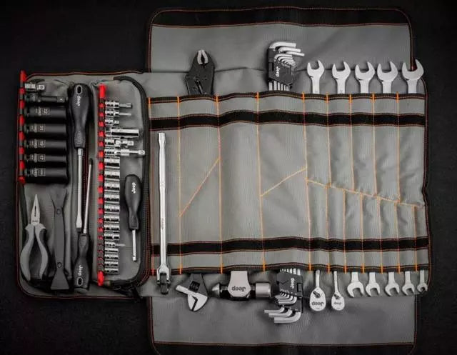 Jeep 83-Piece Tool Kit with Canvas Attache Bag
