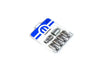 Wheel Locks with Theft Shroud, Chrome, Set of 5