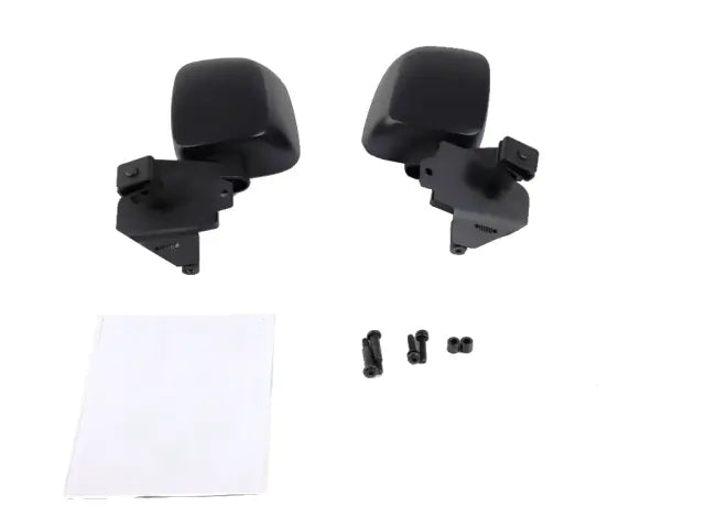Jeep Wrangler Doors-Off Exterior Mirrors Kit, Black