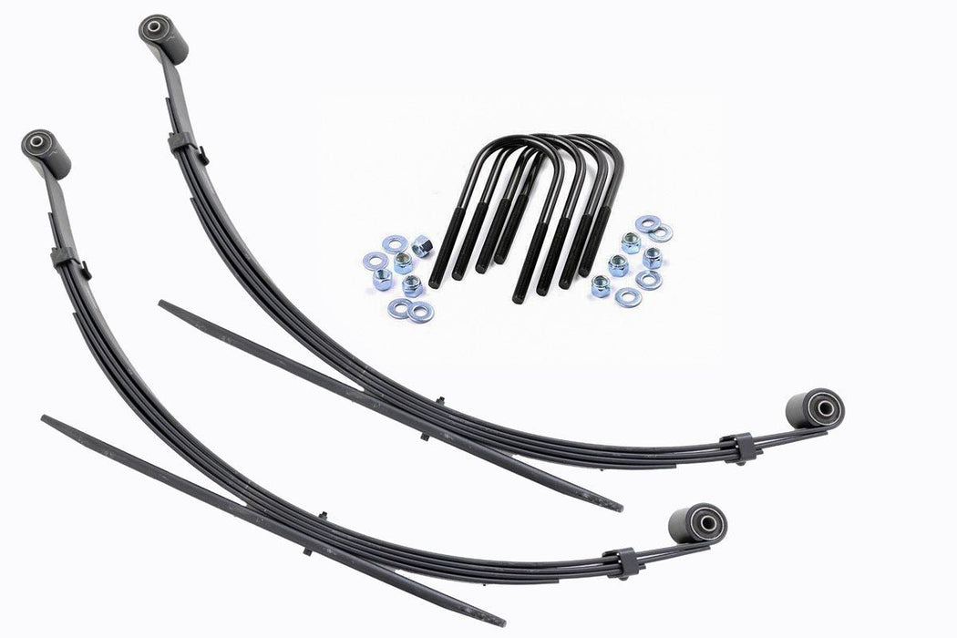 Rear Leaf Springs - 4 inch Lift - Pair - Ford F-250/F-350 Super Duty 4WD (99-04)